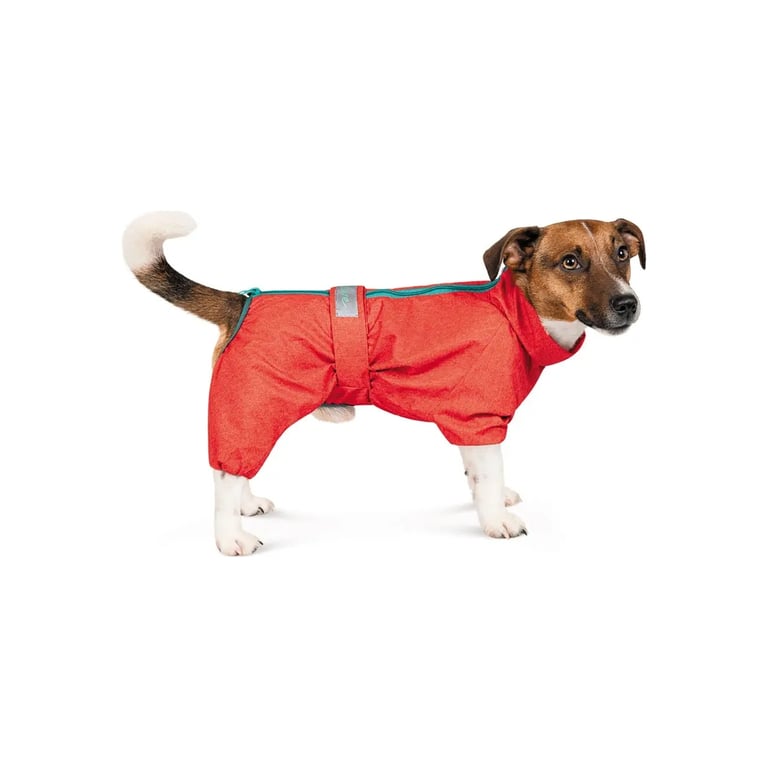 Комбінезон для тварин Pet Fashion "RAIN" XS (червоний) (4823082425693) - фото 1