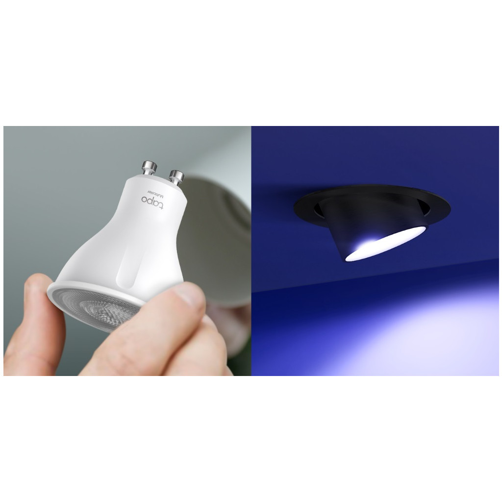 Розумна лампочка TP-Link Tapo L630 N300 GU10 (TAPO-L630) - фото 6 Розумна лампочка TP-Link Tapo L630 N300 GU10 (TAPO-L630) - фото 6