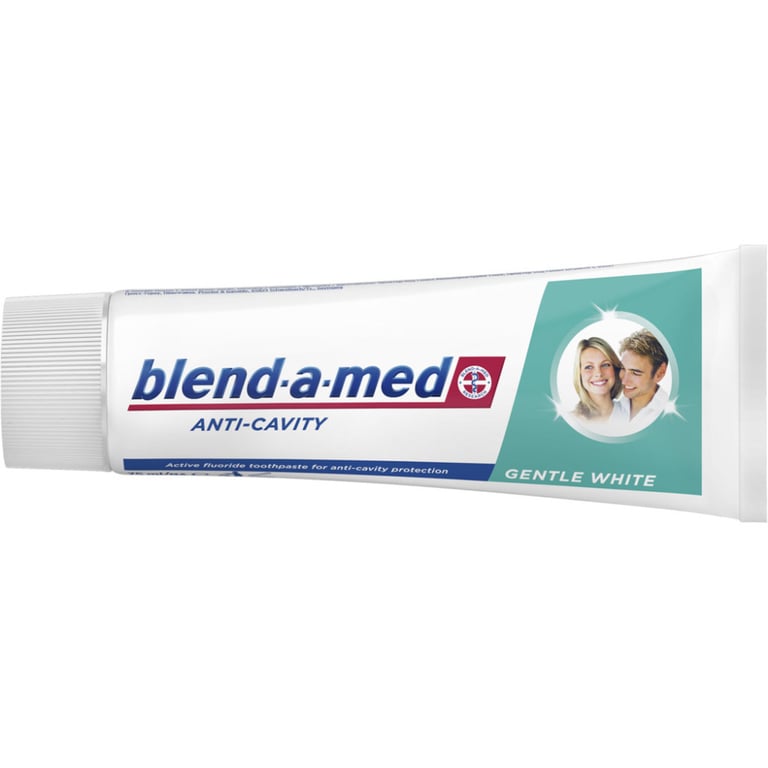 Зубна паста Blend-a-med Анти-карієс Делікатне відбілювання 75 мл (8006540947418) - фото 2