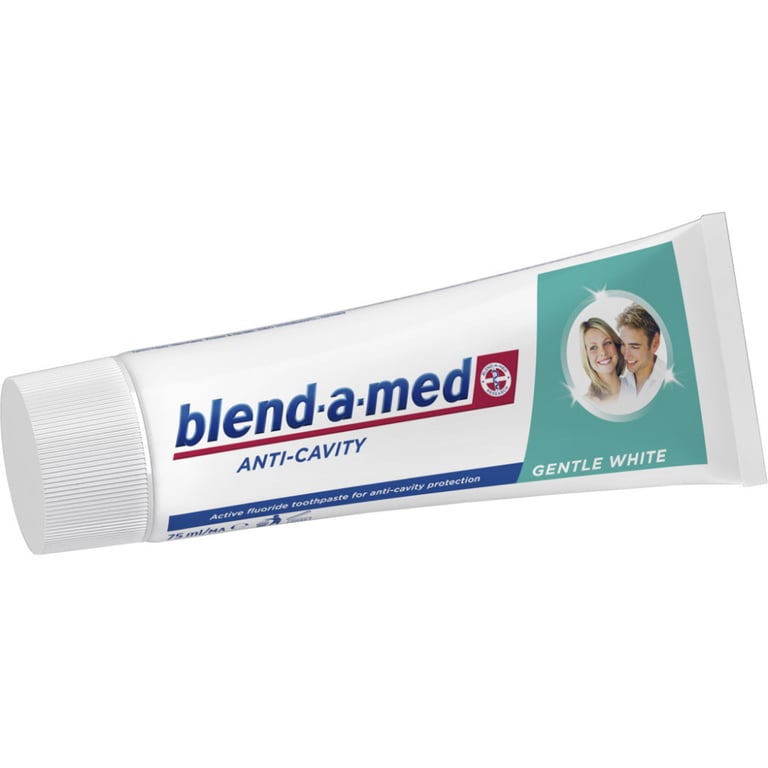 Зубна паста Blend-a-med Анти-карієс Делікатне відбілювання 75 мл (8006540947418) - фото 3