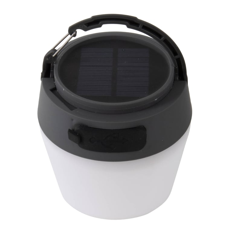 Ліхтар Bo-Camp Wega Powerbank Solar 180 Lumen White/Grey/Black (5818735) - фото 7