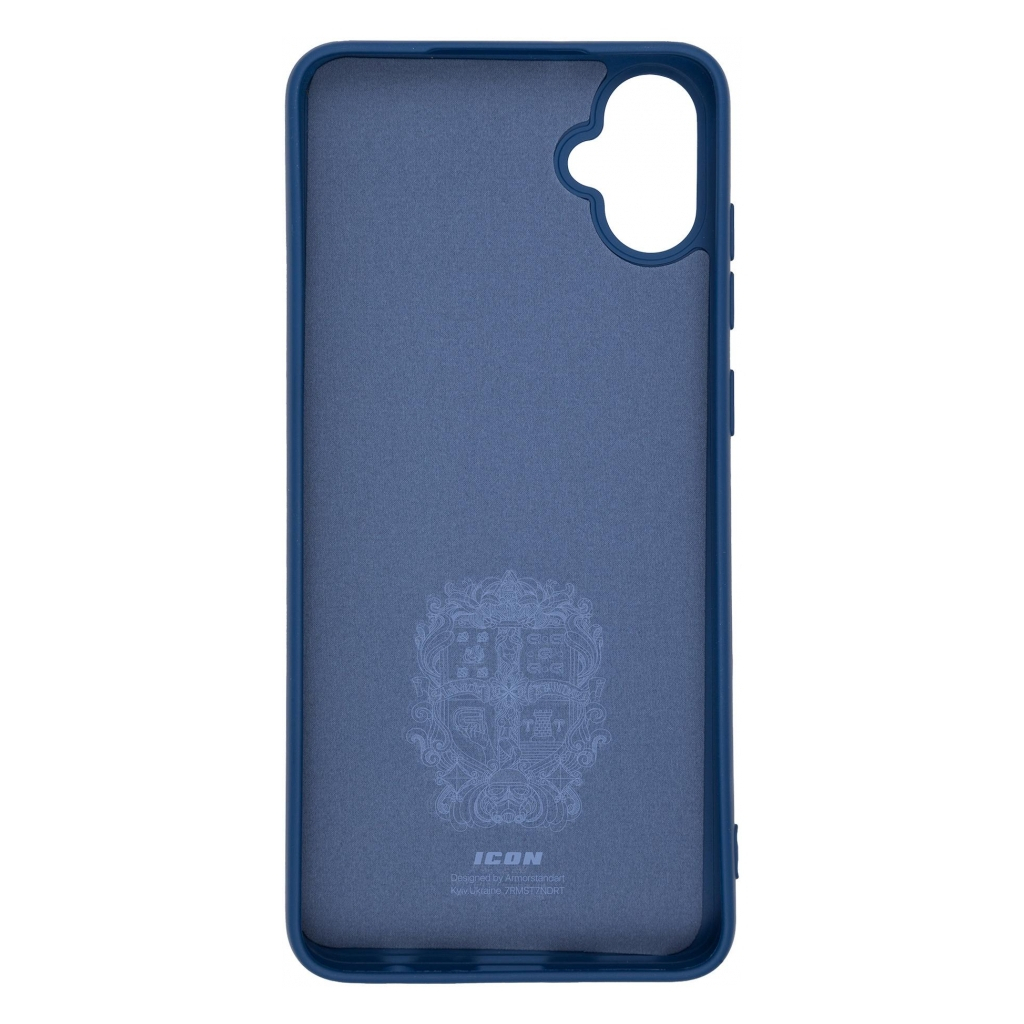 Чохол до мобільного телефона Armorstandart ICON Case Samsung A05 (A055) Dark Blue (ARM71802) - фото 2 Чохол до мобільного телефона Armorstandart ICON Case Samsung A05 (A055) Dark Blue (ARM71802) - фото 2