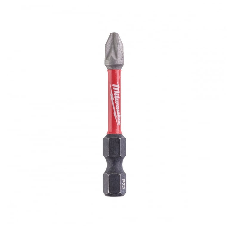 Біта для шуруповерта Milwaukee SHOCKWAVE, PZ2, 50мм 1шт (4932430865) - фото 2
