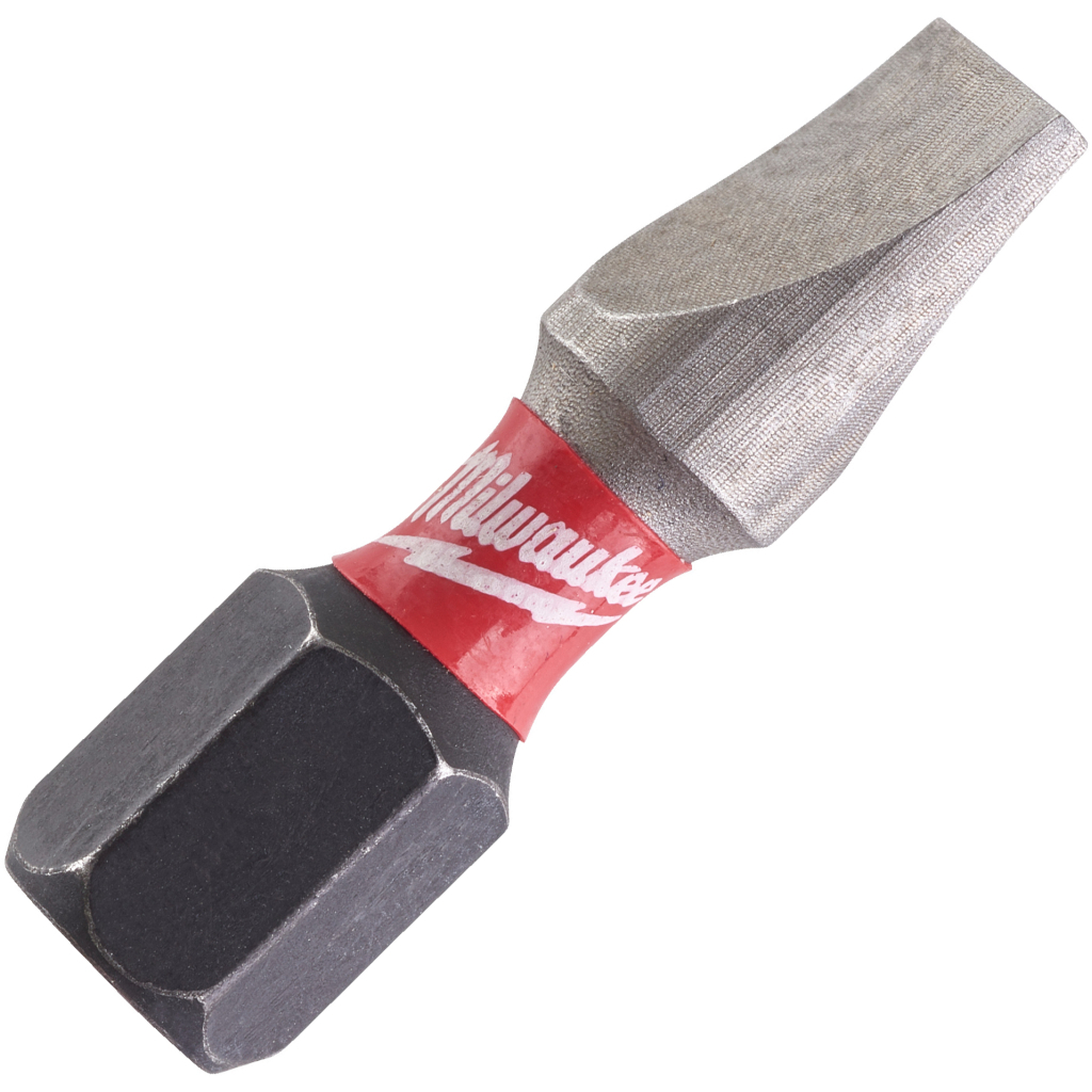 Набір біт Milwaukee SHOCKWAVE, SL1,2x6,5, 25мм, 2шт (4932430903) - фото 1