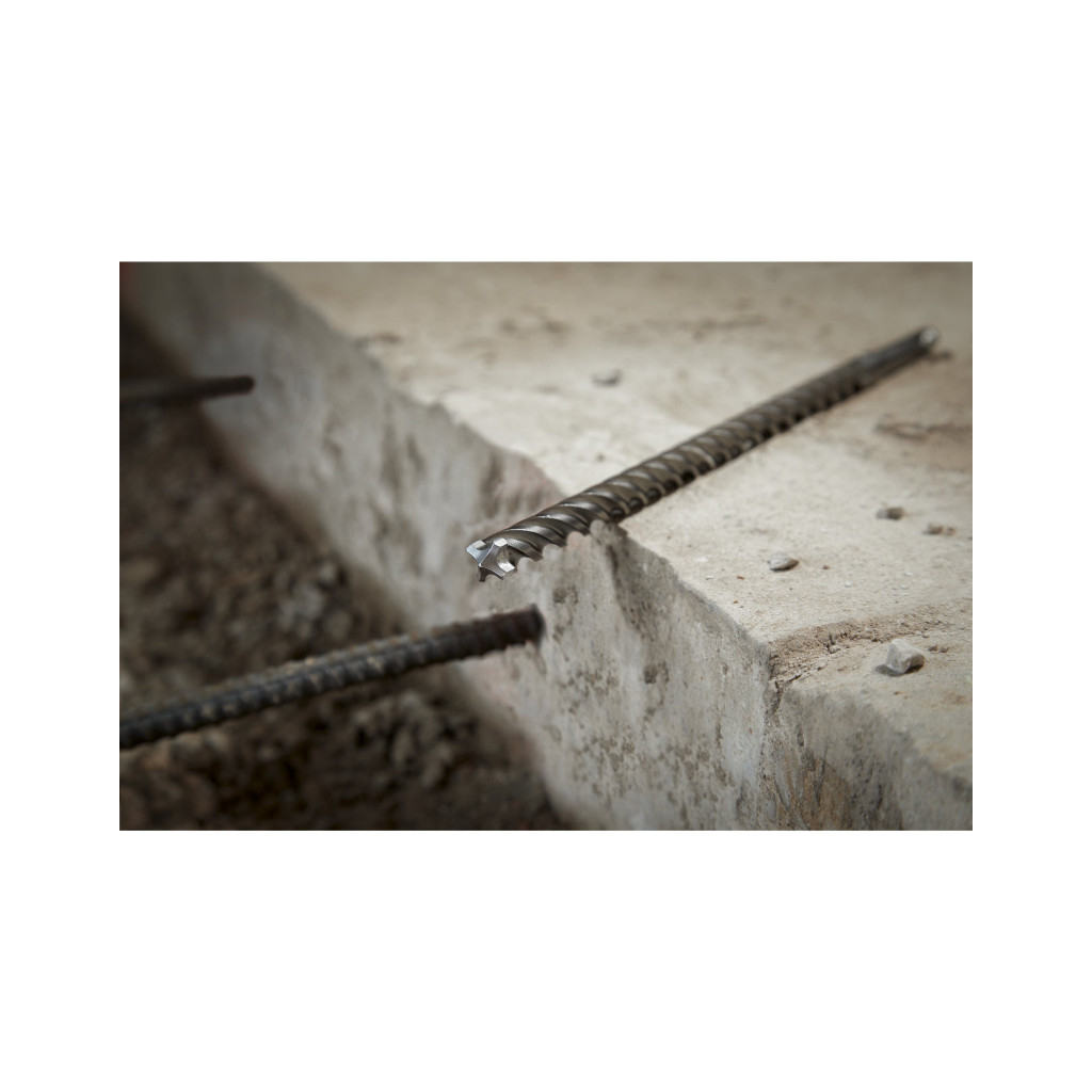 Бур Milwaukee SDS+ MX4, 12,0х160х100мм (4932352031) - фото 2 Бур Milwaukee SDS+ MX4, 12,0х160х100мм (4932352031) - фото 2