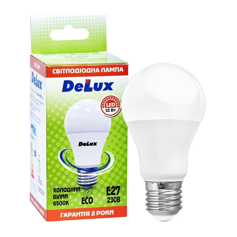 Лампочка Delux BL 60 12 Вт 6500K (90020550) - фото 3