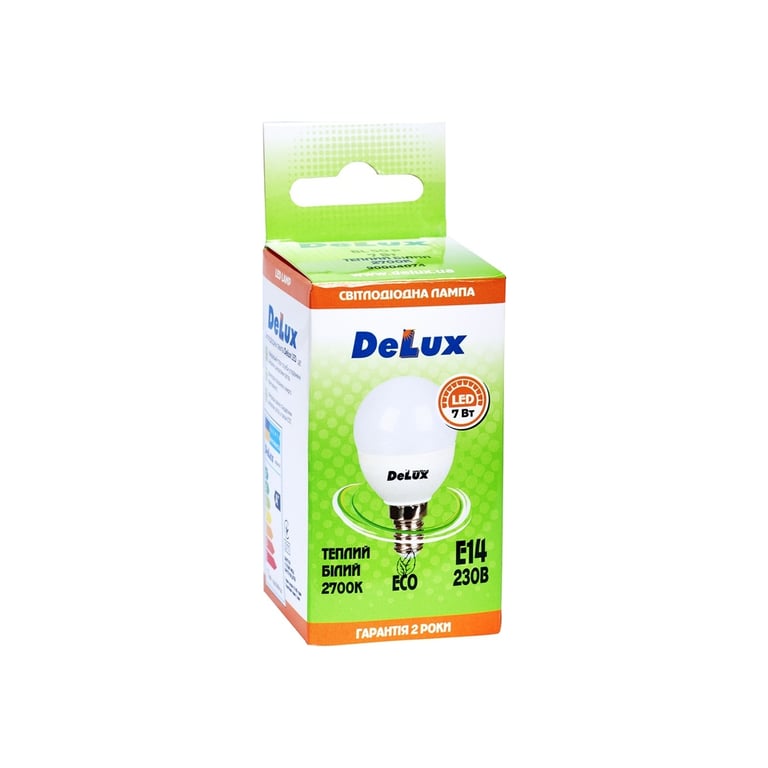 Лампочка Delux BL50P 7Вт 2700K 220В E14 (90004074) - фото 3