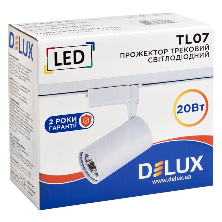 Світильник Delux TL07 20 Вт 36 4000K (90015872) - фото 2