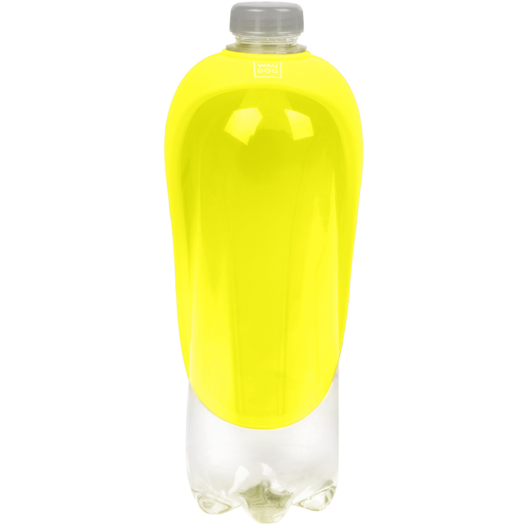 Універсальний посуд для тварин WAUDOG Silicone Поїлка-насадка на пляшку 165х90 мм жовта (50778) - фото 4 Універсальний посуд для тварин WAUDOG Silicone Поїлка-насадка на пляшку 165х90 мм жовта (50778) - фото 4