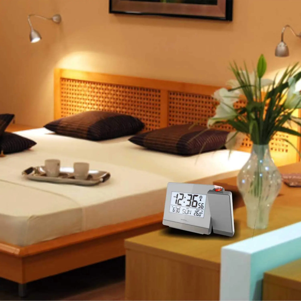 Настільний годинник Technoline WT538 проекційний Silver/Anthracite (DAS301198) - фото 8 Настільний годинник Technoline WT538 проекційний Silver/Anthracite (DAS301198) - фото 8