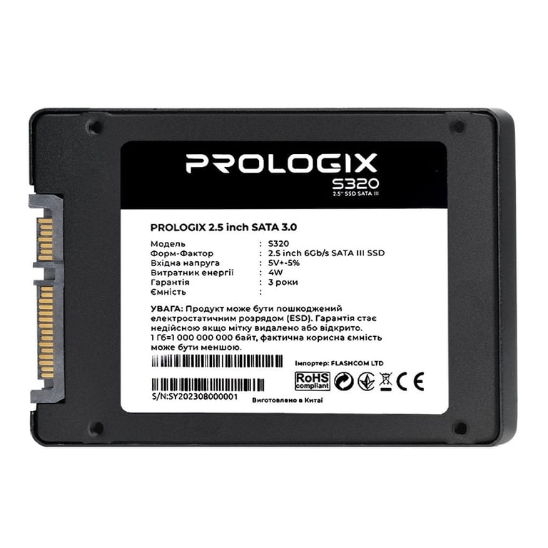 Накопичувач SSD 2.5" 120GB Prologix (PRO120GS320) - фото 3
