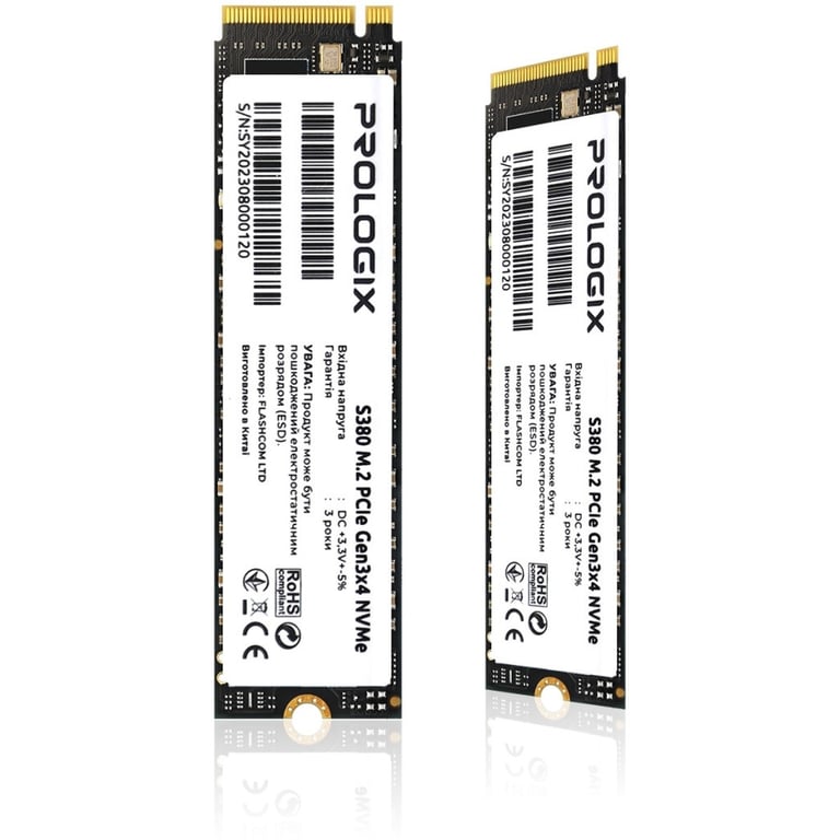Накопичувач SSD M.2 2280 256GB Prologix (PRO256GS380) - фото 3