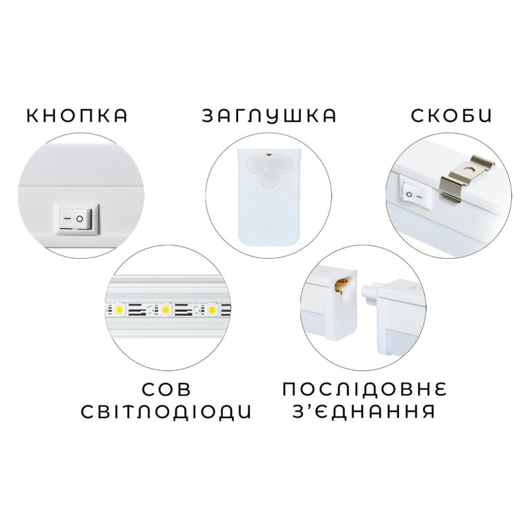 Світильник Delux PLF 11 LED 12W 4000K 900мм (90021092) - фото 4