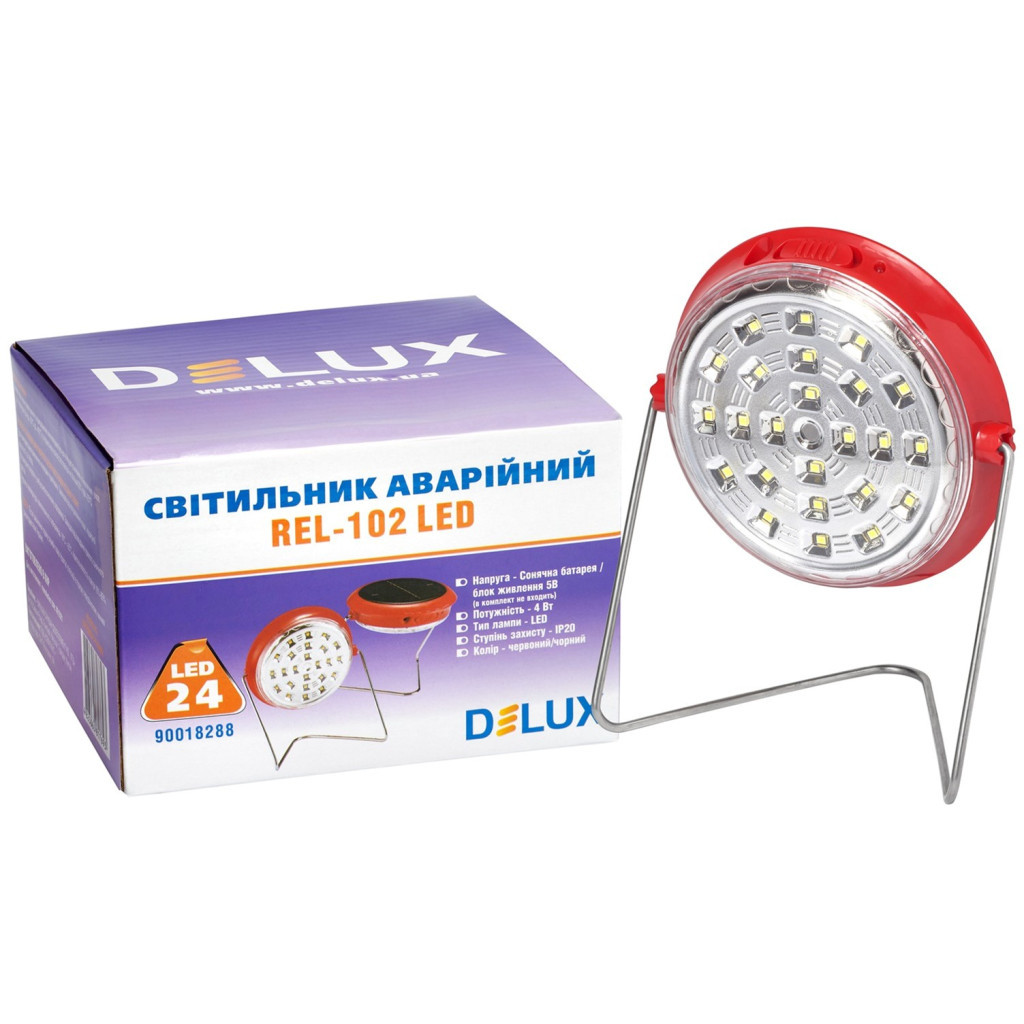 Світильник Delux REL-102 24 LED 4W (90018288) - фото 4 Світильник Delux REL-102 24 LED 4W (90018288) - фото 4