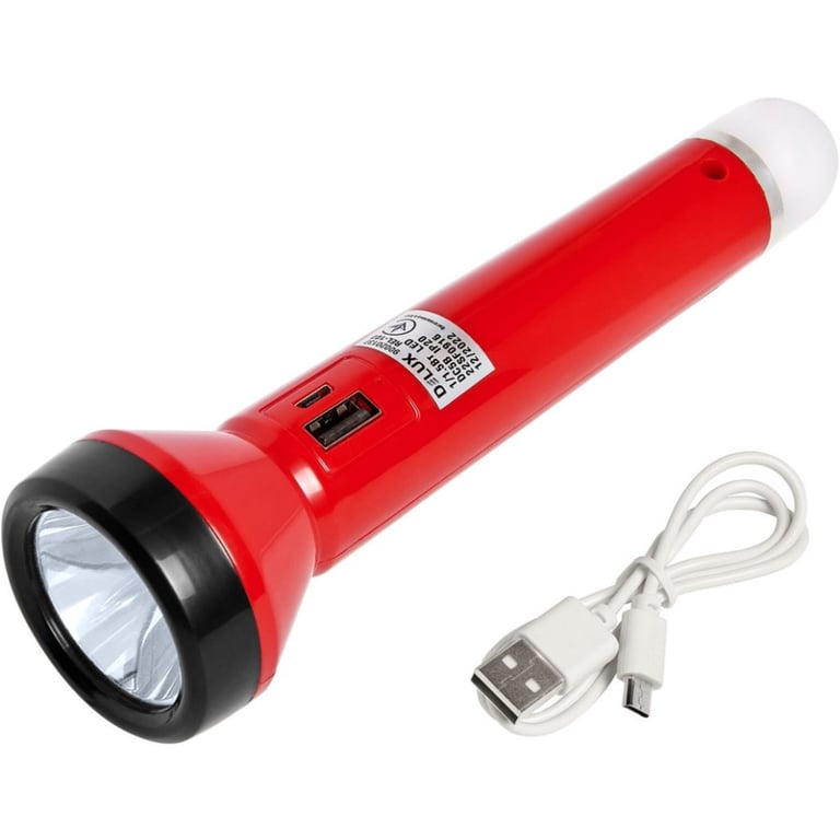 Ліхтар Delux REL-107 USB 2.5W 225lm USB 5V 4LED (90020137) - фото 2