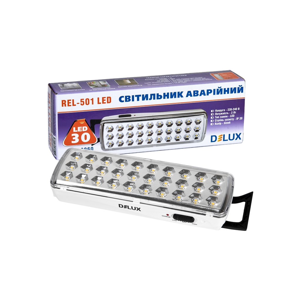 Світильник Delux REL-501 30 LED 2W (90016960) - головне фото