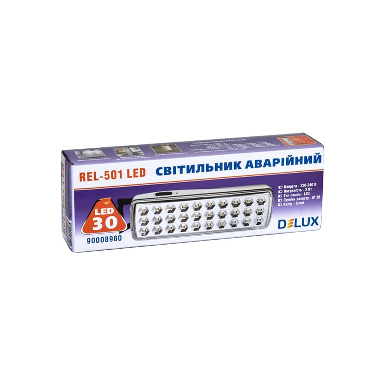 Світильник Delux REL-501 30 LED 2W (90016960) - фото 2