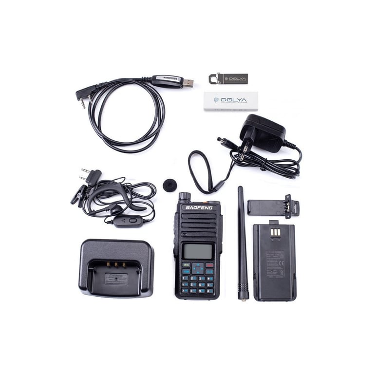 Портативна рація Baofeng DR-1801UV із AES+ флеш пам'ять 64 ГБ - фото 8