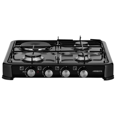 Плита ARDESTO CTC-NS5015B, тип газу LPG, 3 алюмін. газ. пальника, 1 електрич. ко (CTC-NS5015B) - фото 1