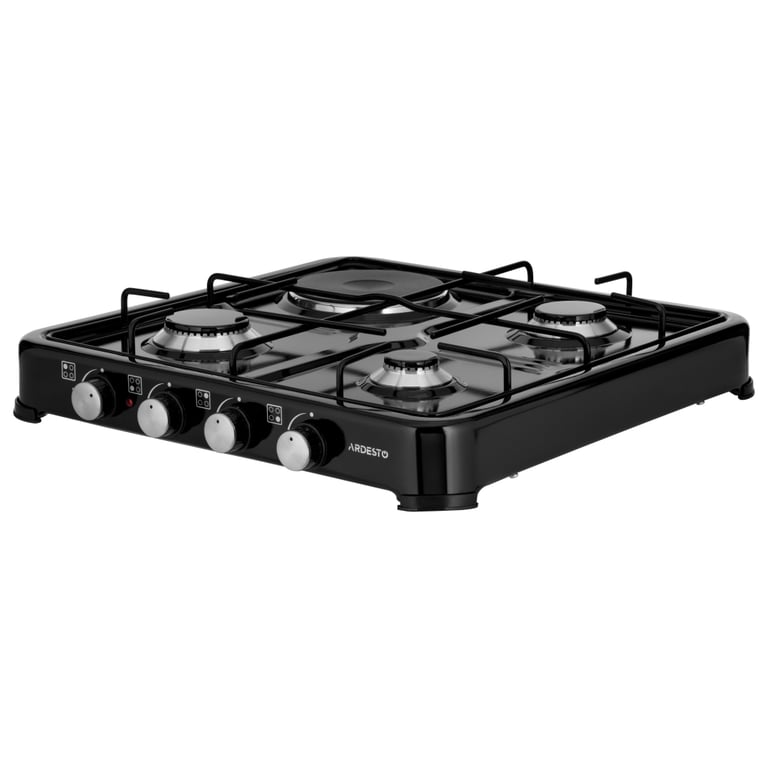 Плита ARDESTO CTC-NS5015B, тип газу LPG, 3 алюмін. газ. пальника, 1 електрич. ко (CTC-NS5015B) - фото 2