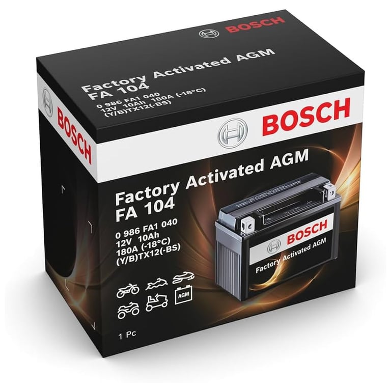 Акумулятор автомобільний Bosch 0 986 FA1 040 - фото 2