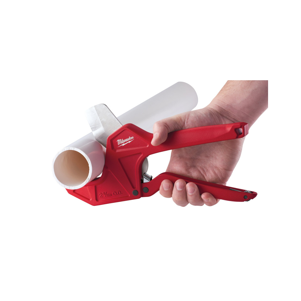 Труборіз Milwaukee для ПВХ труб до 60мм з храповим механізмом (4932464173) - фото 3 Труборіз Milwaukee для ПВХ труб до 60мм з храповим механізмом (4932464173) - фото 3