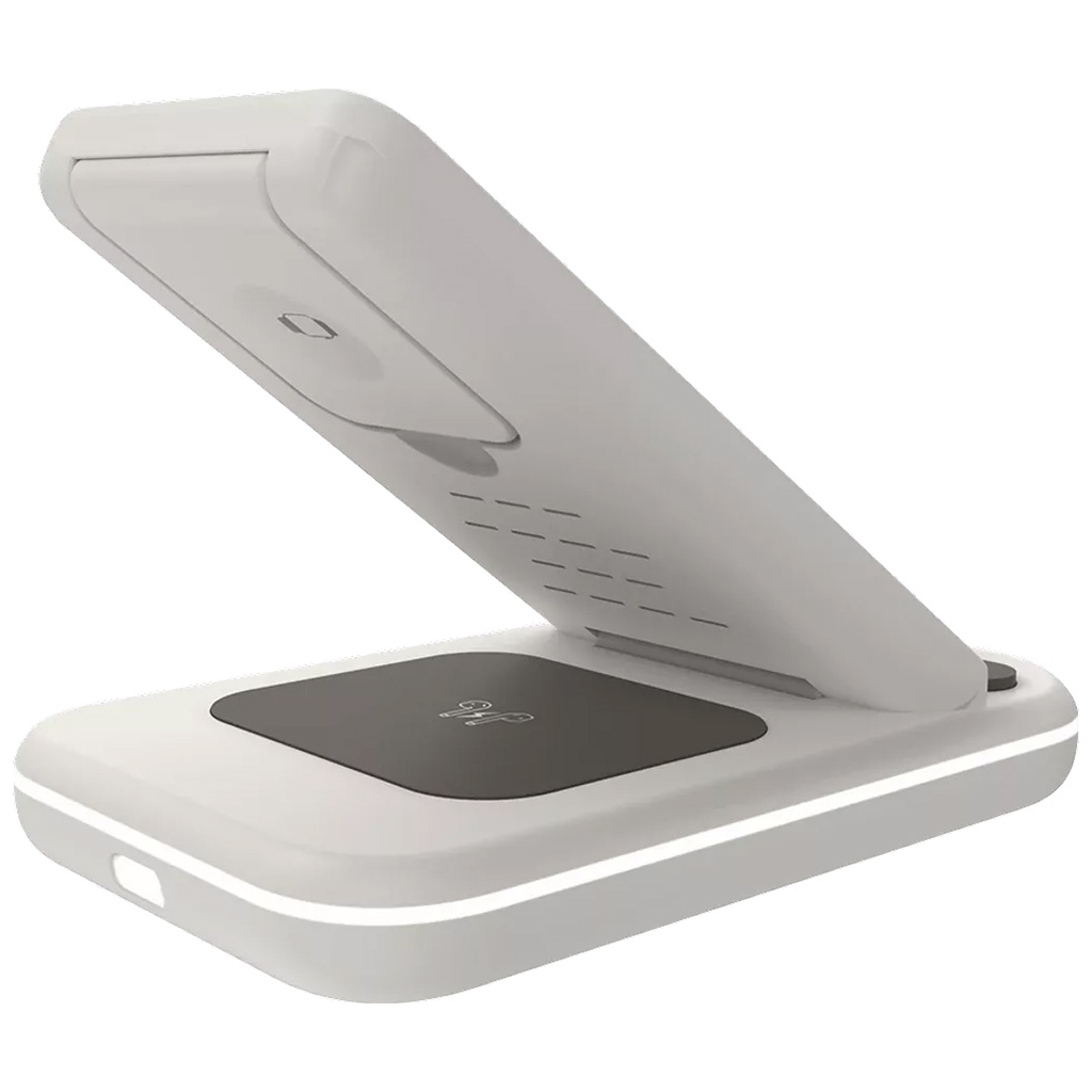Зарядний пристрій Canyon WS-304 Foldable 3in1 Wireless charger Cosmic Latte (CNS-WCS304CL) - фото 4 Зарядний пристрій Canyon WS-304 Foldable 3in1 Wireless charger Cosmic Latte (CNS-WCS304CL) - фото 4