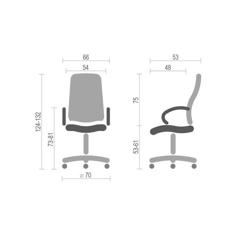 Офісне крісло Аклас Бадалона CH MB Чорний (LC-A) (86866) - фото 2