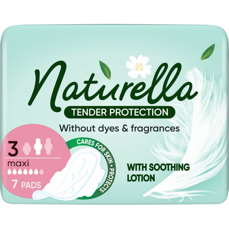 Гігієнічні прокладки Naturella Ніжний Захист Maxi (Розмір 3) 7 шт. (8700216045421) - фото 2