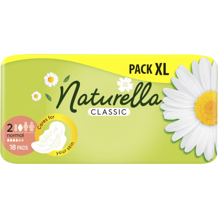 Гігієнічні прокладки Naturella Classic Normal (Розмір 2) 18 шт. (8001090850638) - фото 2