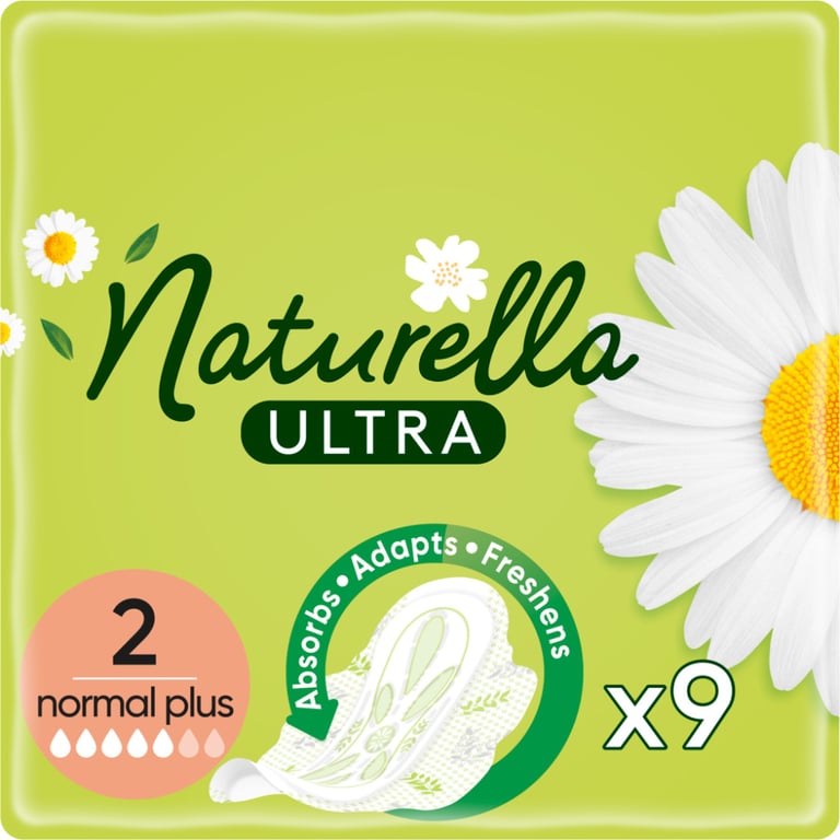 Гігієнічні прокладки Naturella Ultra Normal Plus (Розмір 2) 9 шт. (8006540098219) - фото 1