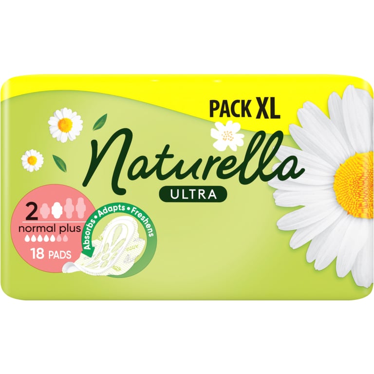 Гігієнічні прокладки Naturella Ultra Normal Plus (Розмір 2) 18 шт. (8006540098257) - фото 1