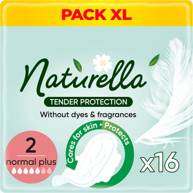 Гігієнічні прокладки Naturella Ніжний Захист Normal Plus (Розмір 2) 16 шт. (8700216045414) - фото 1