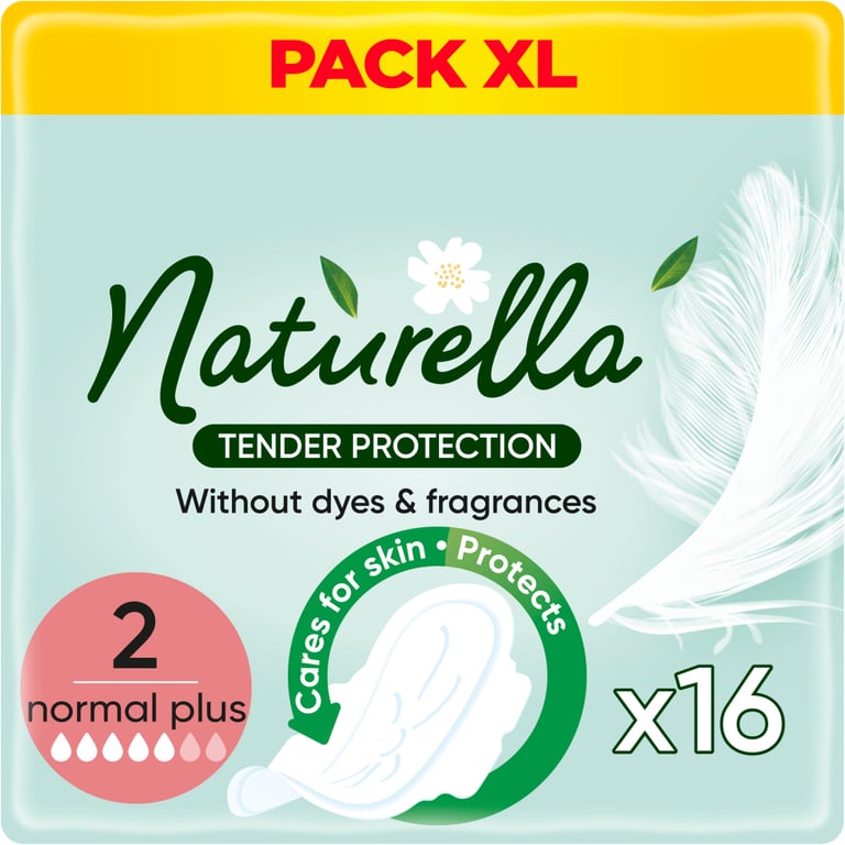Гігієнічні прокладки Naturella Ніжний Захист Normal Plus (Розмір 2) 16 шт. (8700216045414) - фото 1