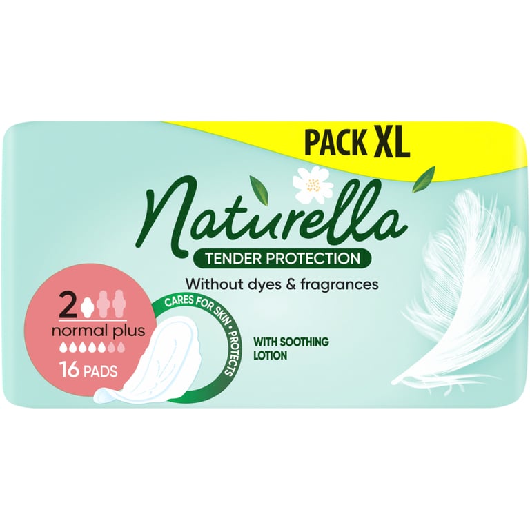 Гігієнічні прокладки Naturella Ніжний Захист Normal Plus (Розмір 2) 16 шт. (8700216045414) - фото 2