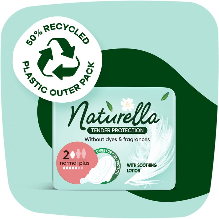 Гігієнічні прокладки Naturella Ніжний Захист Normal Plus (Розмір 2) 16 шт. (8700216045414) - фото 8
