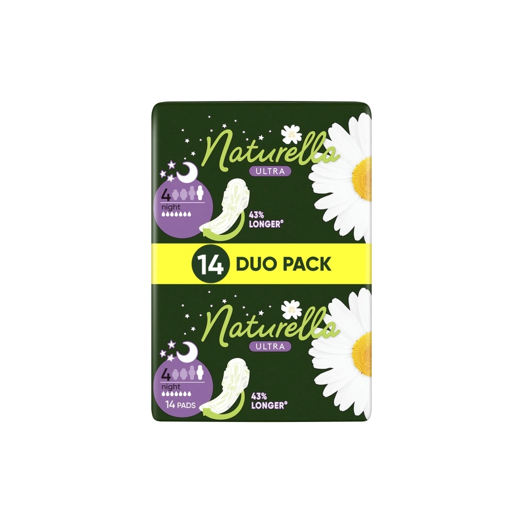 Гігієнічні прокладки Naturella Ultra Night (Розмір 4) 14 шт. (8001090585394) - фото 2 Гігієнічні прокладки Naturella Ultra Night (Розмір 4) 14 шт. (8001090585394) - фото 2
