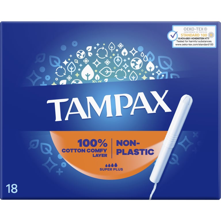 Тампони Tampax Super Plus з аплікатором 18 шт. (8006540716670) - фото 2