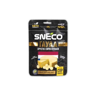 Сир сушений snEco Гауда 28 г (4823095809206) - фото 1