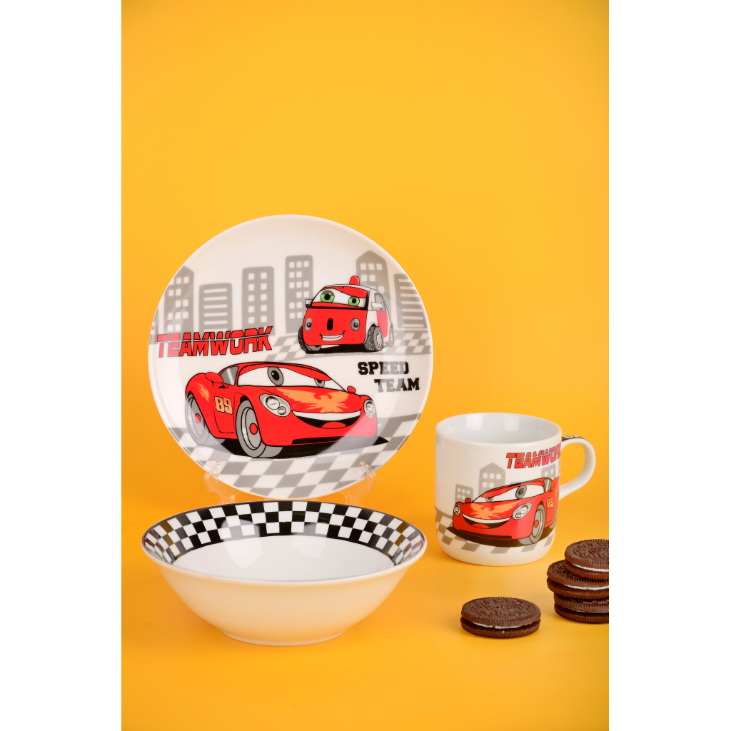 Тарілка Limited Edition Cars 18 см Обідня (YF6032-1) - фото 2 Тарілка Limited Edition Cars 18 см Обідня (YF6032-1) - фото 2
