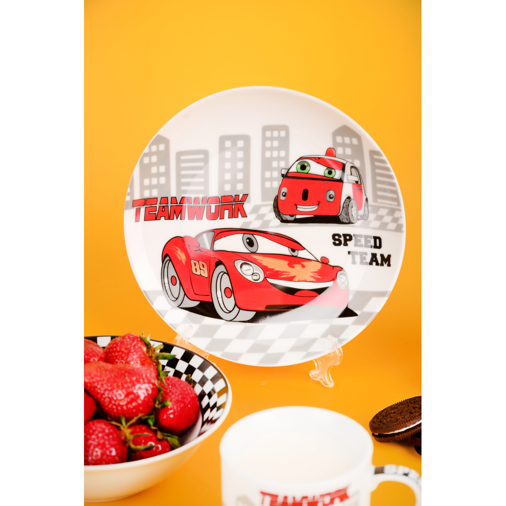 Тарілка Limited Edition Cars 18 см Обідня (YF6032-1) - фото 3 Тарілка Limited Edition Cars 18 см Обідня (YF6032-1) - фото 3