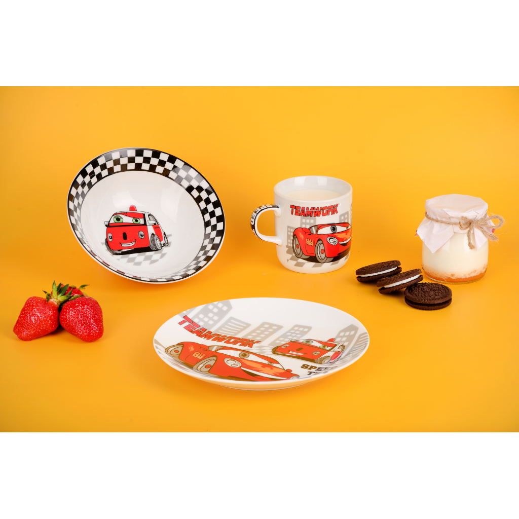 Тарілка Limited Edition Cars 18 см Обідня (YF6032-1) - фото 4 Тарілка Limited Edition Cars 18 см Обідня (YF6032-1) - фото 4