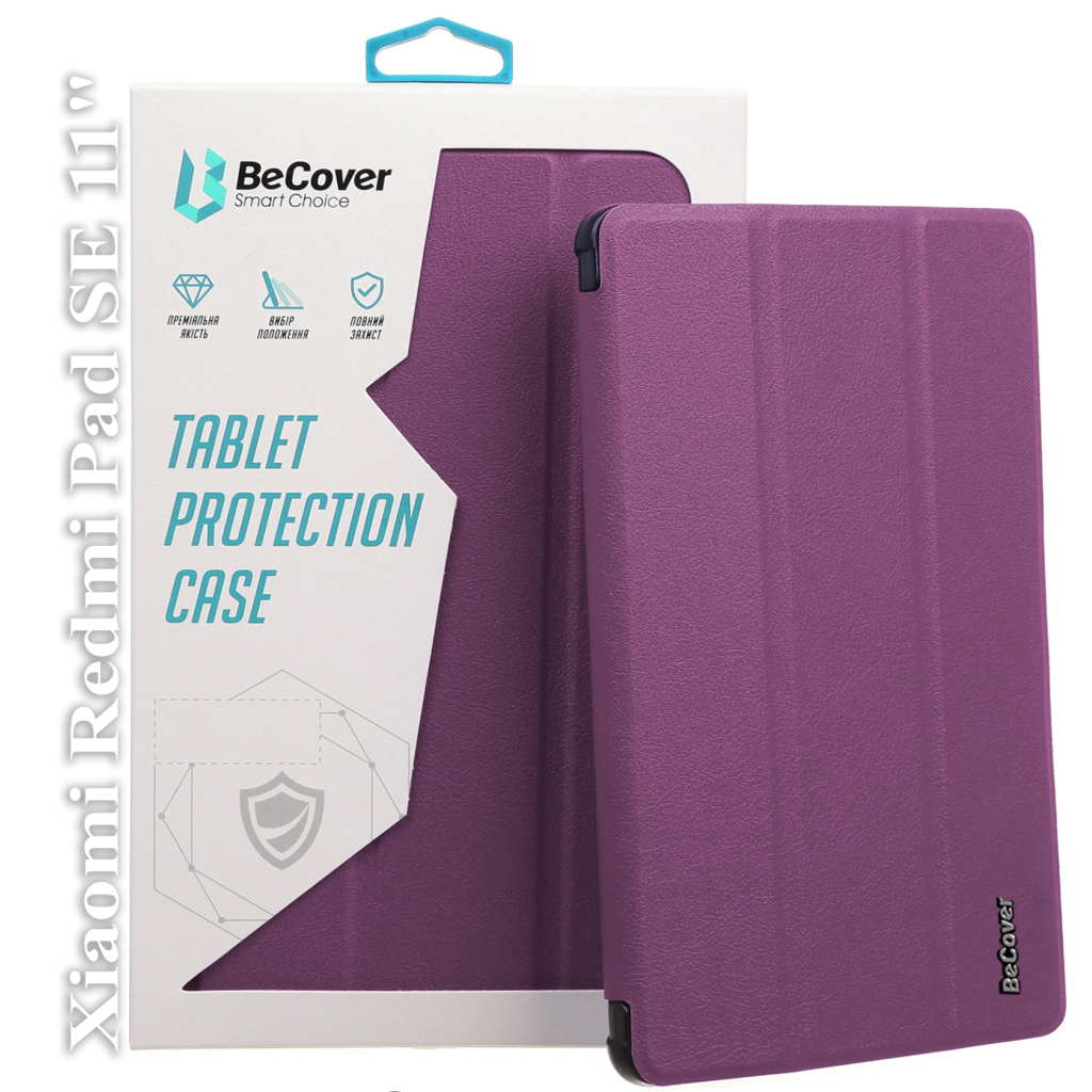 Чохол до планшета BeCover Smart Case Xiaomi Redmi Pad SE11" Purple (709872) - фото 1