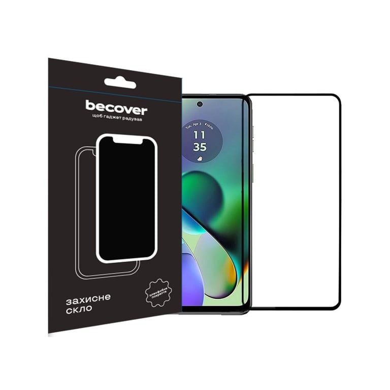Скло захисне BeCover Motorola Moto G54 / G54 Power Black (710107) - фото 1
