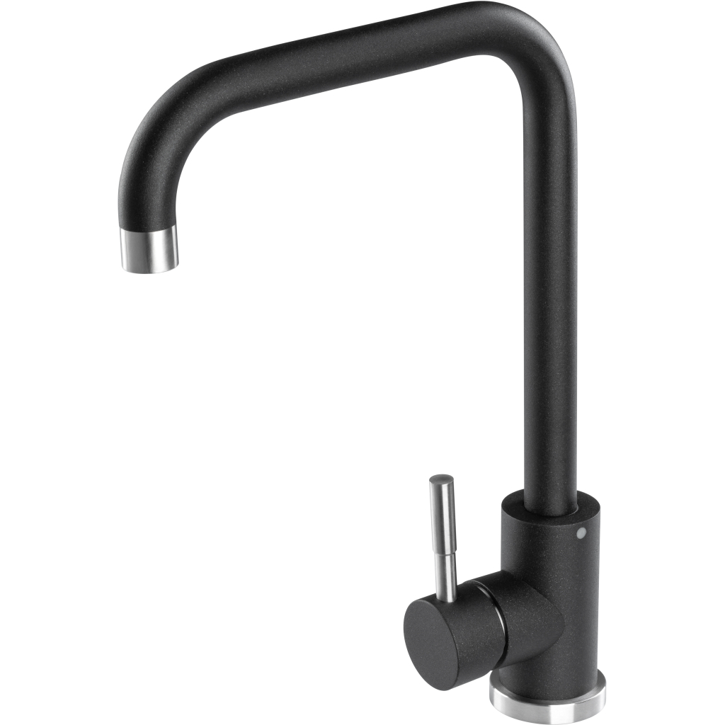 Змішувач GRANADO Oviedo LUX black shine (gz0201L) - фото 1