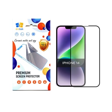 Скло захисне Drobak Matte Ceramics Anty Spy Apple iPhone 14 Pro (535330) - фото 1