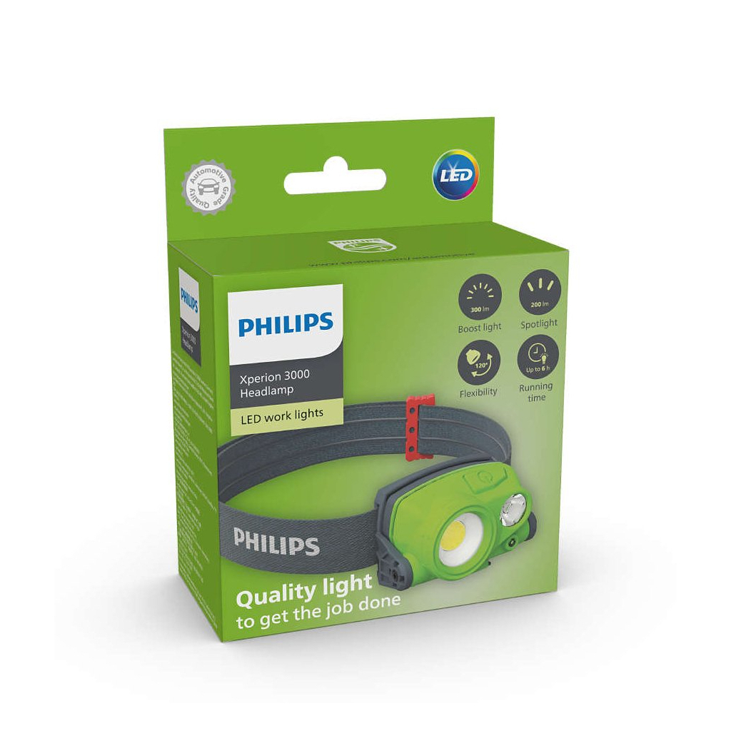 Ліхтар Philips Xperion 3000 LED WSL Headlamp X30HEADX1 (74998) - фото 2 Ліхтар Philips Xperion 3000 LED WSL Headlamp X30HEADX1 (74998) - фото 2