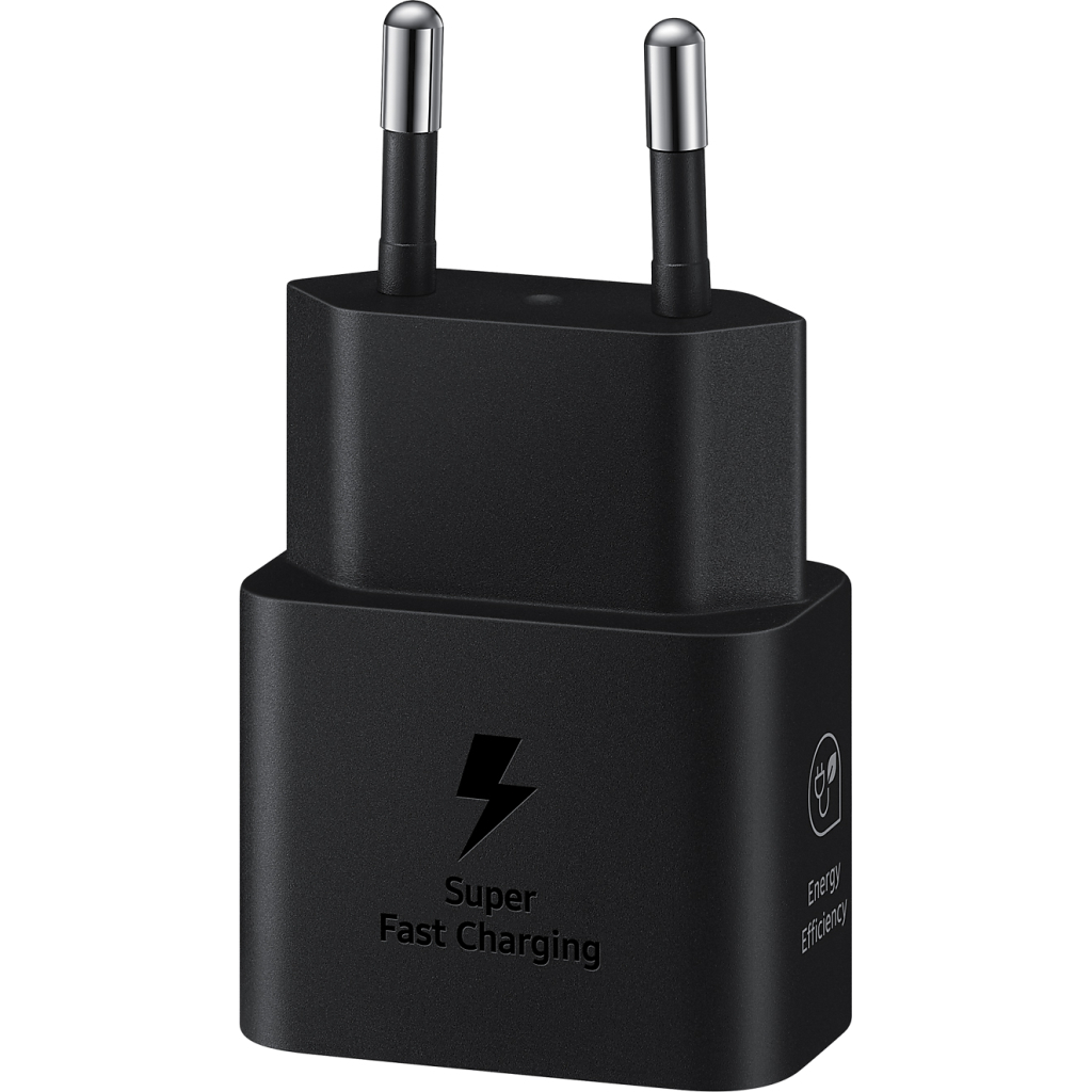 Зарядний пристрій Samsung 25W Power Adapter (w C to C Cable) Black (EP-T2510XBEGEU) - фото 3 Зарядний пристрій Samsung 25W Power Adapter (w C to C Cable) Black (EP-T2510XBEGEU) - фото 3