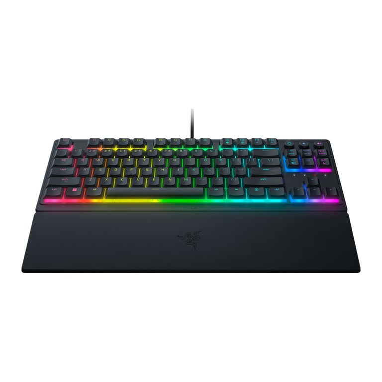 Клавіатура Razer Ornata V3 TKL RGB 84key Mecha-Membrane Switch USB UA Black (RZ03-04881800-R371) - фото 2