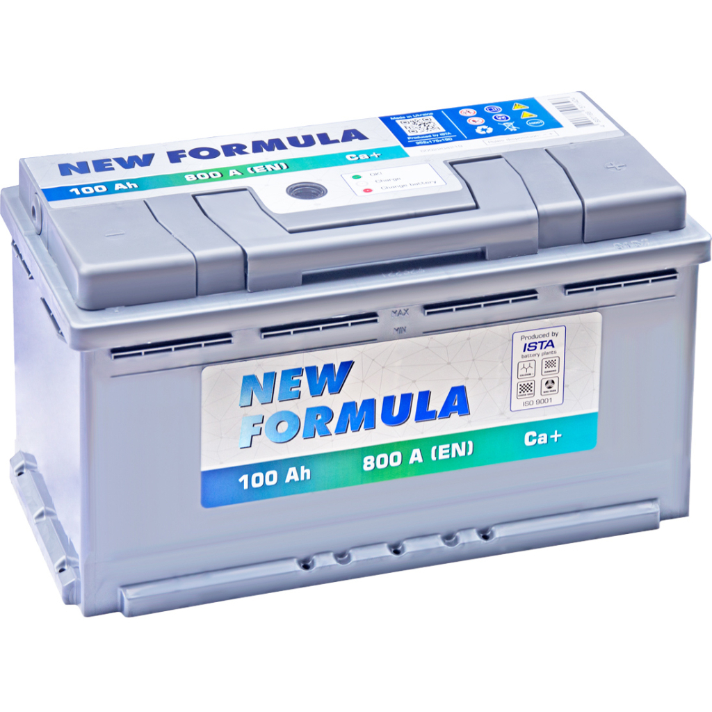 Акумулятор автомобільний NEW FORMULA 100Ah Ев (-/+) 800EN (6002204219) - фото 1 Акумулятор автомобільний NEW FORMULA 100Ah Ев (-/+) 800EN (6002204219) - фото 1